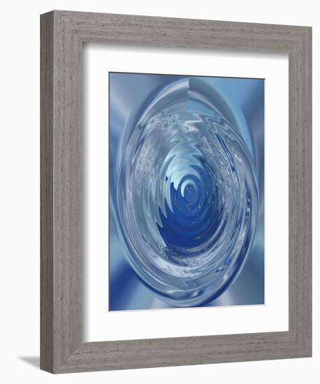 blue wrap-Kenny Primmer-Framed Art Print