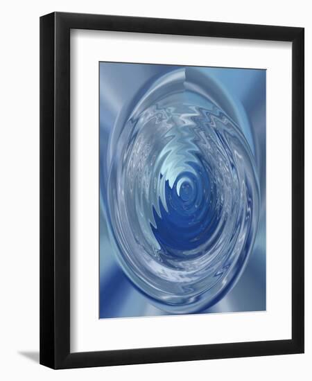 blue wrap-Kenny Primmer-Framed Art Print