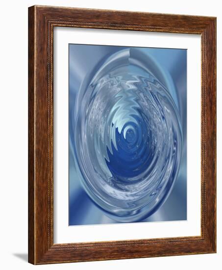 blue wrap-Kenny Primmer-Framed Art Print