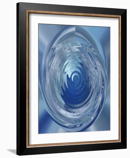 blue wrap-Kenny Primmer-Framed Art Print