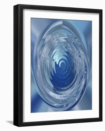 blue wrap-Kenny Primmer-Framed Art Print