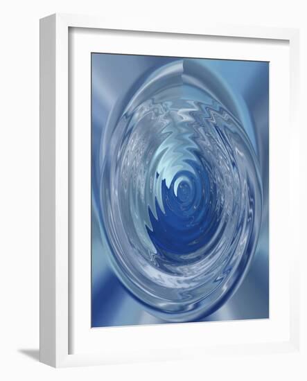 blue wrap-Kenny Primmer-Framed Art Print