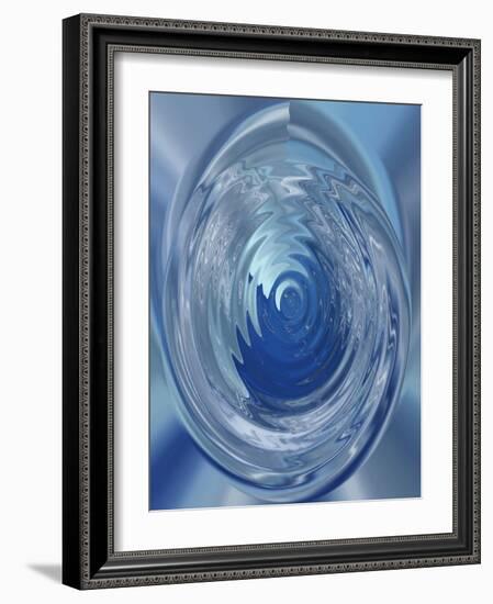 blue wrap-Kenny Primmer-Framed Art Print