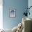 Blue Zag I-Erin Ashley-Framed Premium Giclee Print displayed on a wall