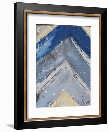 Blue Zag I-Erin Ashley-Framed Premium Giclee Print