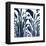 Blue Zebra-Margaret Juul-Framed Art Print