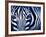 Blue Zebra-Cherie Roe Dirksen-Framed Giclee Print