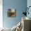 Blue Zeroid-Eric Joyner-Giclee Print displayed on a wall