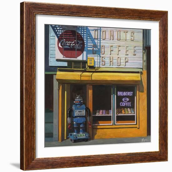 Blue Zeroid-Eric Joyner-Framed Giclee Print