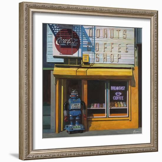 Blue Zeroid-Eric Joyner-Framed Giclee Print