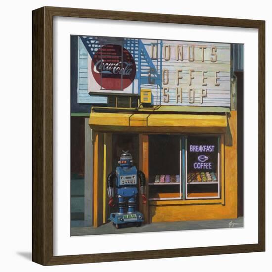 Blue Zeroid-Eric Joyner-Framed Giclee Print