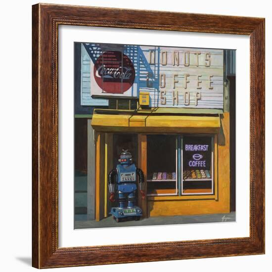 Blue Zeroid-Eric Joyner-Framed Giclee Print