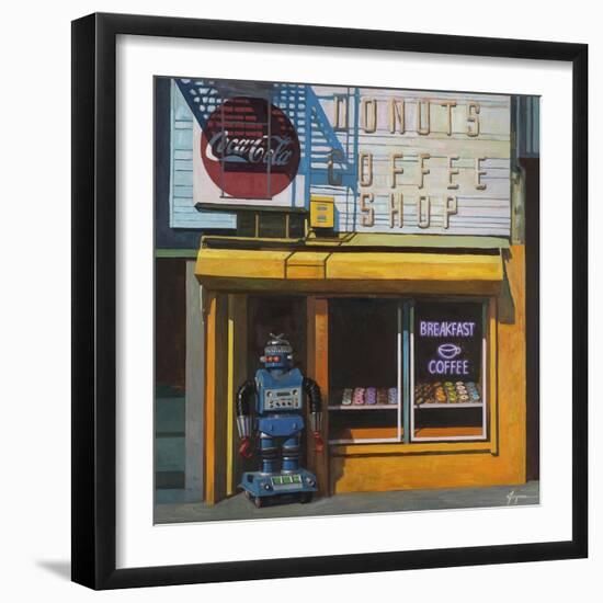 Blue Zeroid-Eric Joyner-Framed Giclee Print