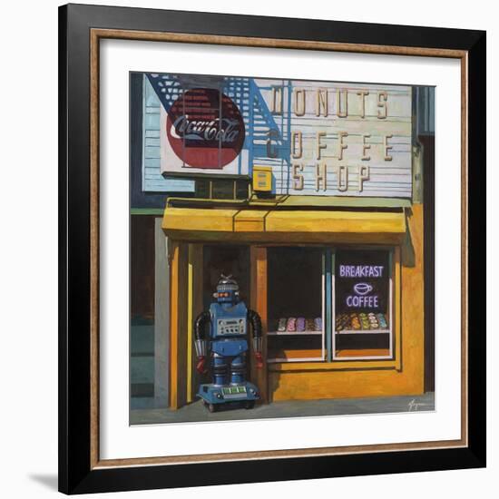 Blue Zeroid-Eric Joyner-Framed Giclee Print