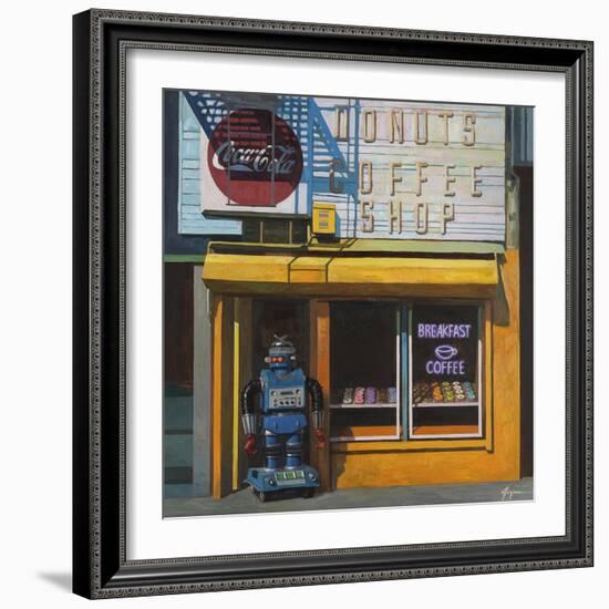 Blue Zeroid-Eric Joyner-Framed Giclee Print