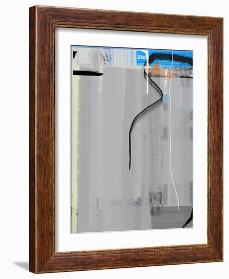 Blue Zu-NaxArt-Framed Art Print