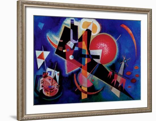 Blue-Wassily Kandinsky-Framed Art Print