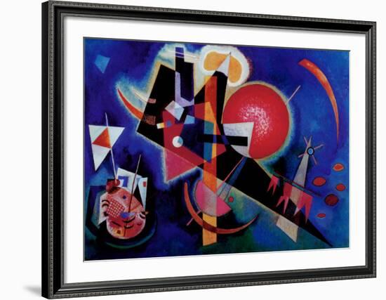 Blue-Wassily Kandinsky-Framed Art Print