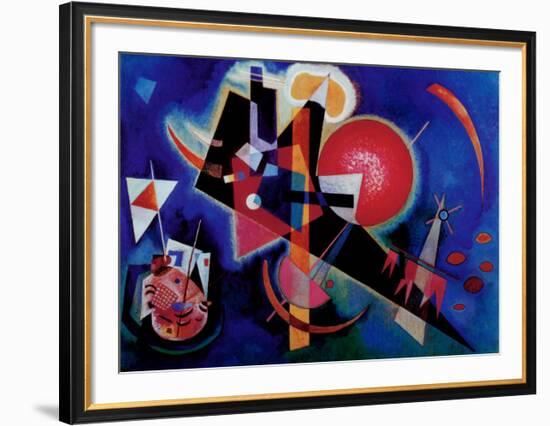 Blue-Wassily Kandinsky-Framed Art Print