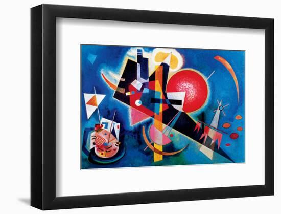 Blue-Wassily Kandinsky-Framed Premium Giclee Print