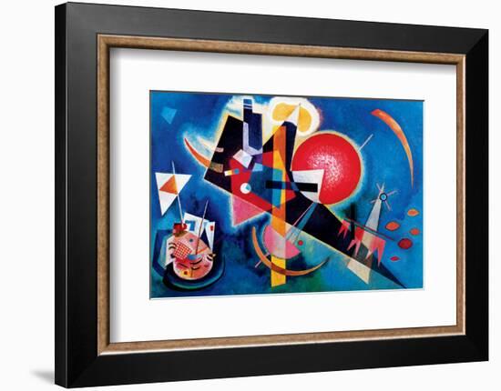 Blue-Wassily Kandinsky-Framed Premium Giclee Print