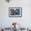 Blue-Wassily Kandinsky-Framed Premium Giclee Print displayed on a wall