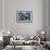 Blue-Wassily Kandinsky-Framed Premium Giclee Print displayed on a wall