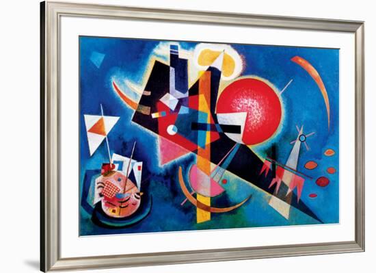 Blue-Wassily Kandinsky-Framed Premium Giclee Print