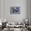 Blue-Wassily Kandinsky-Framed Premium Giclee Print displayed on a wall