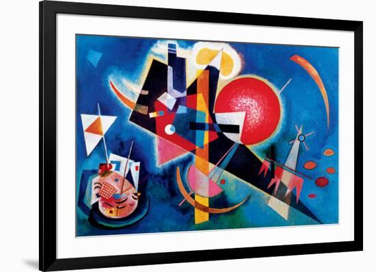 Blue-Wassily Kandinsky-Framed Premium Giclee Print