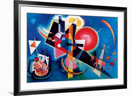 Blue-Wassily Kandinsky-Framed Premium Giclee Print