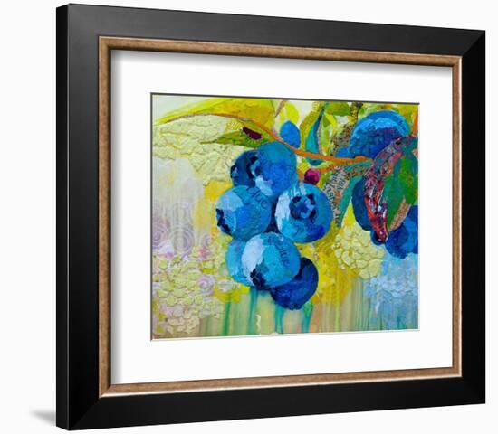 Blue-null-Framed Art Print