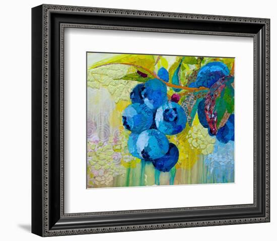 Blue-null-Framed Art Print