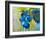 Blue-null-Framed Art Print