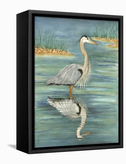 Blue-Christine Reichow-Framed Stretched Canvas