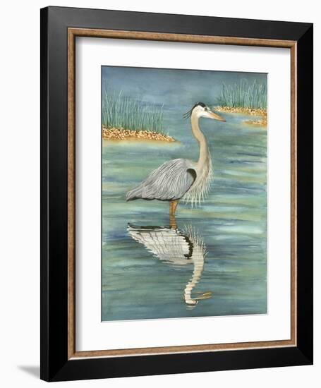 Blue-Christine Reichow-Framed Art Print