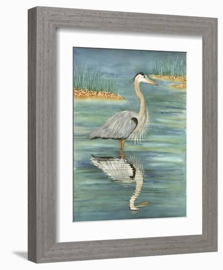 Blue-Christine Reichow-Framed Art Print