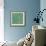 Blue-Maryse Pique-Framed Giclee Print displayed on a wall