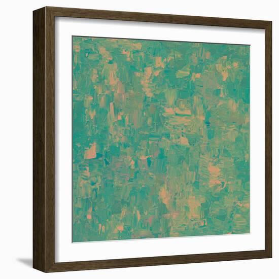 Blue-Maryse Pique-Framed Giclee Print