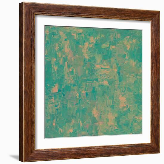 Blue-Maryse Pique-Framed Giclee Print