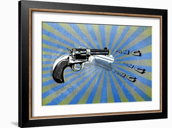 Blue-Mark Ashkenazi-Framed Giclee Print