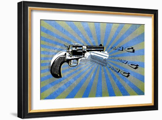 Blue-Mark Ashkenazi-Framed Giclee Print