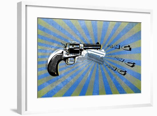 Blue-Mark Ashkenazi-Framed Giclee Print