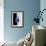 Blue-Djaheda Richers-Framed Giclee Print displayed on a wall