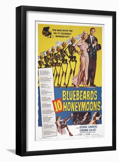 Bluebeard's Ten Honeymoons-null-Framed Art Print