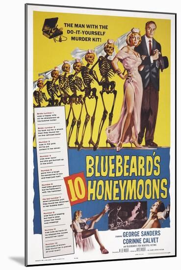 Bluebeard's Ten Honeymoons-null-Mounted Art Print
