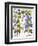 Bluebell And Morning Glory-Besler Basilius-Framed Giclee Print