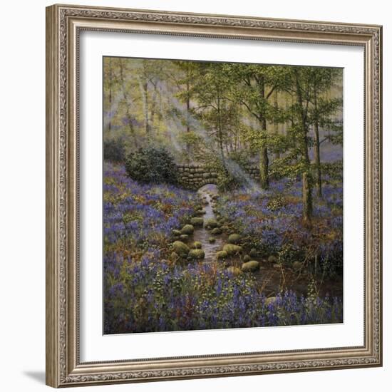 Bluebell Bridge-Bill Makinson-Framed Giclee Print