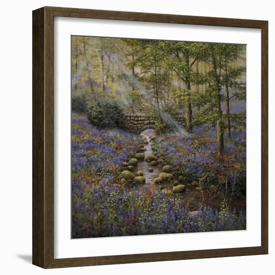 Bluebell Bridge-Bill Makinson-Framed Giclee Print