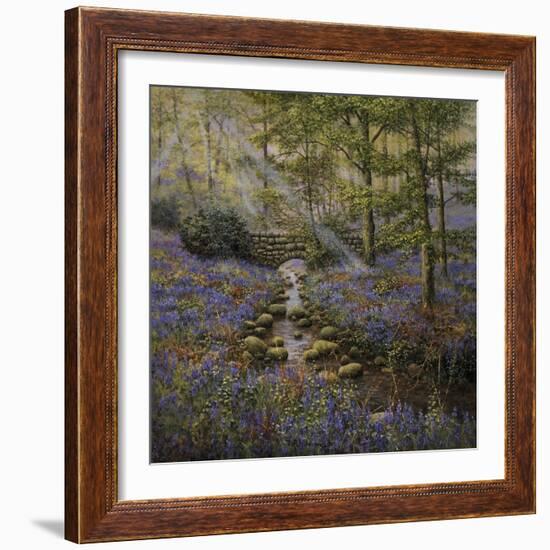 Bluebell Bridge-Bill Makinson-Framed Giclee Print